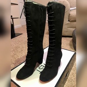🆕 Nine West Women’s Waterfall Suede Dress Boots.